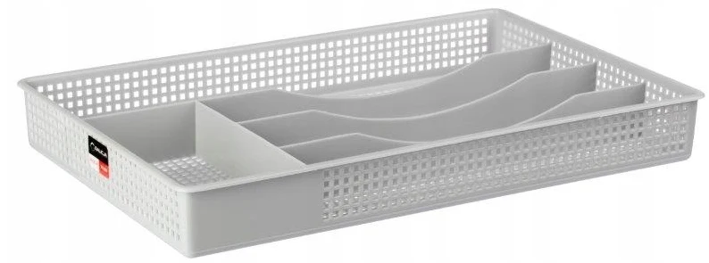 Besteklade-inzetstuk Grijs 33x21 cm