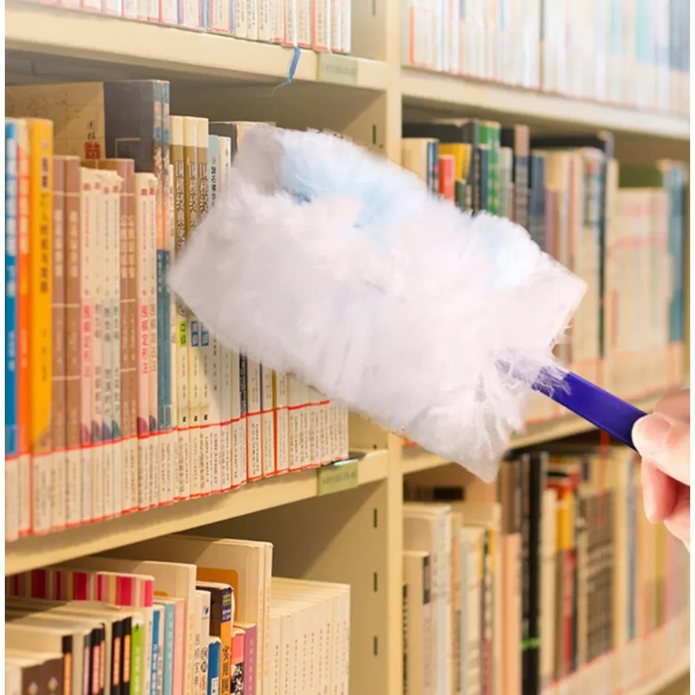 11/21PCS Disposable Duster Bulk Duster Brush with Replace Head Refills Short Duster for Home Office Blinds Dust Cleaning Tools