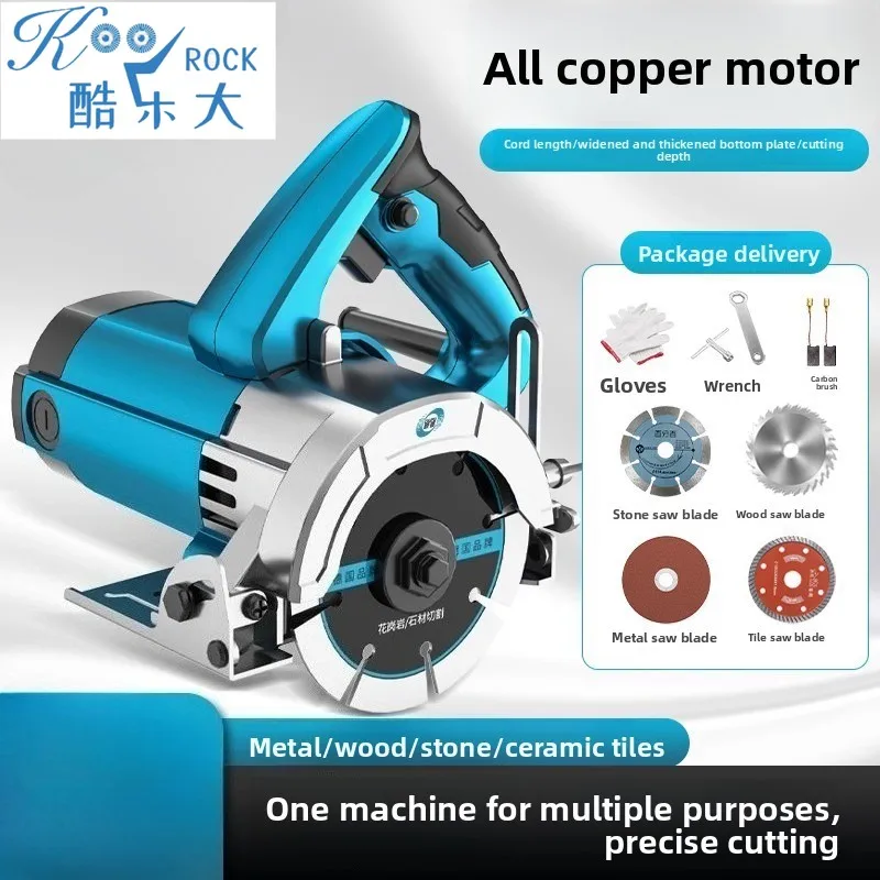 

Портативный электрический плиткорез, ручная деревообрабатывающая пила с отрезным диском для домашнего использования