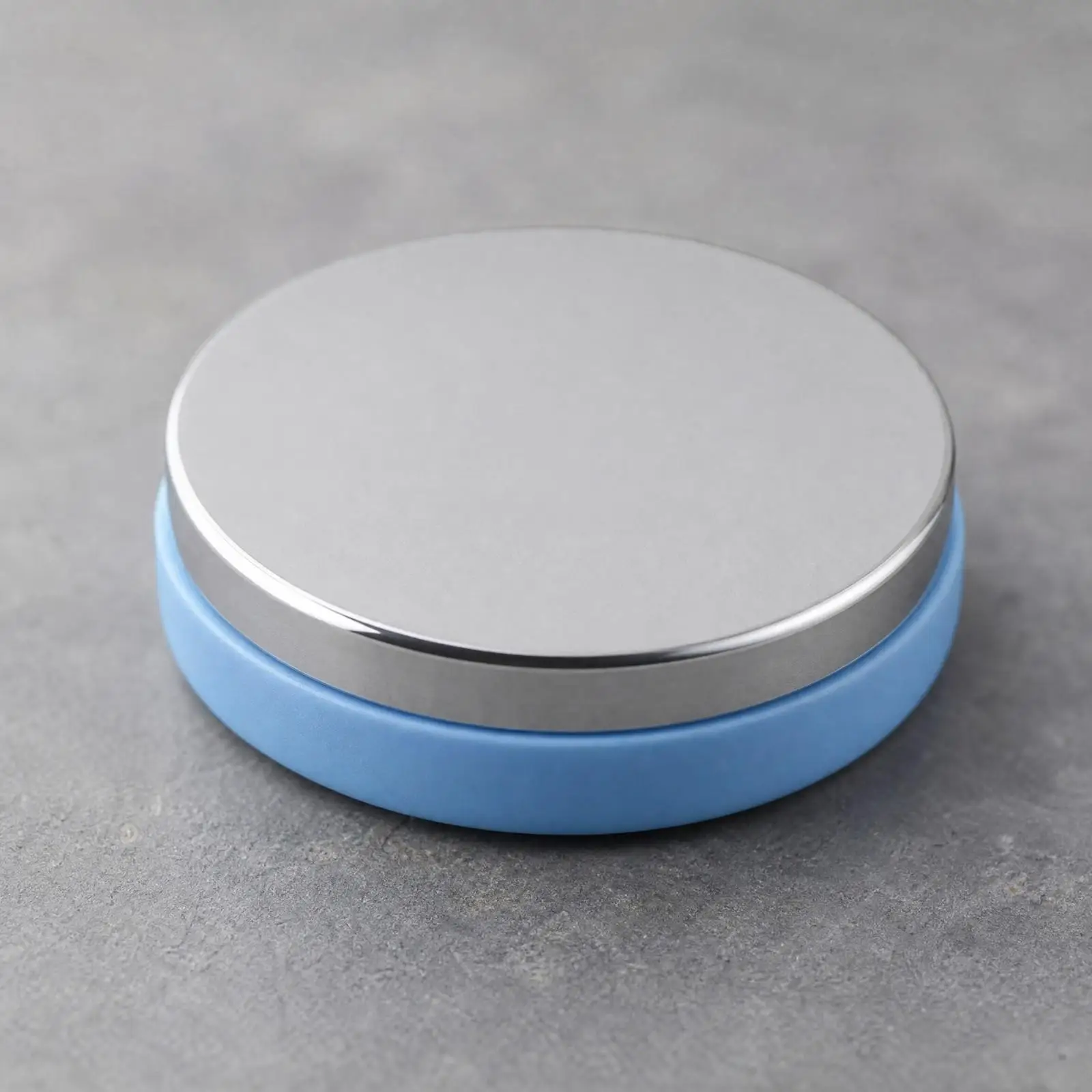 Jewelry Metalworking Bench Tool Compact Metal Forming Tool Blue-Finished Jewelry Stamping Block for Hobbyists, Home Studios