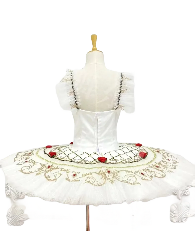 

Профессиональный высококачественный балетный костюм на заказ, высококачественное балетное платье для соревнований