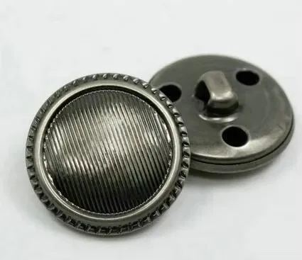 10pcs/lot Classic bronze / silver color buttons Shank button Scrapbooking buttons DIY accessories(ss-4640)