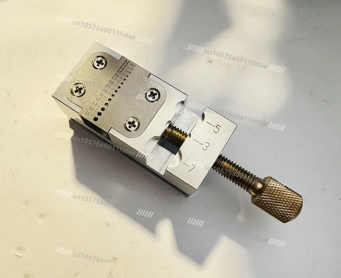 Watch Repair Tool, Vice Clamp, Head Wheel System, Second Hand, Retractor, Aluminum Alloy Wheel, Second Hand