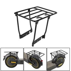 Electric Scooter Rear Storage Shelf For Ninebot Max G30 Foldable Cargo Rack Electric Scoote Rear Shock Absorber Kit