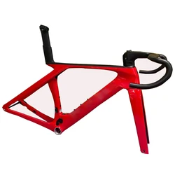 SLR Gen7 Carbon Road Bicycle Frame, Disc Brake, Bike Framest with Handlebar, Fit Mechanical and Di2