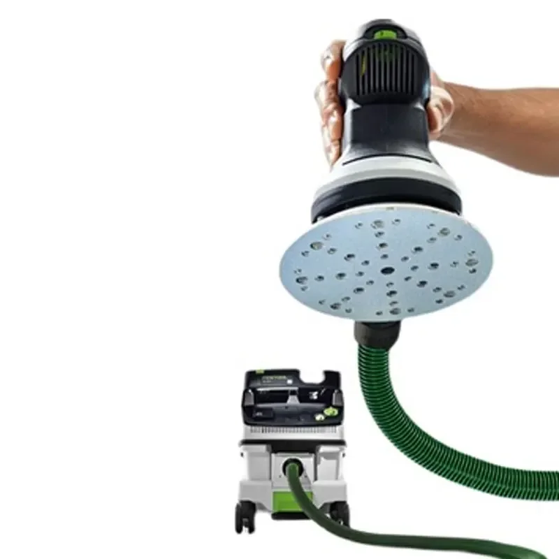 Cakram Pengasah FESTOOL Asli Cakram Pengamplasan Garnet Biru 6in 48 Lubang Tukang Kayu Otomotif Abrasif Melingkar 80-500Grit 80-500 Jaring