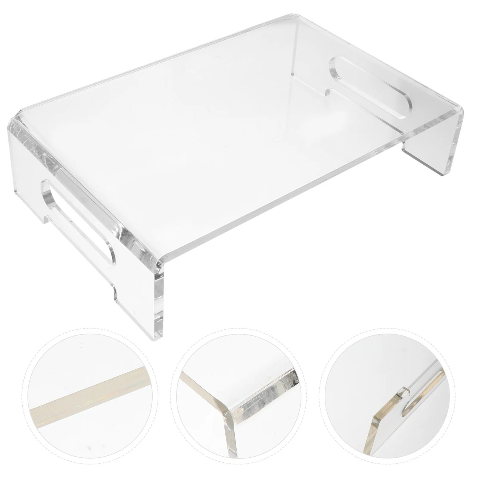 

1Pcs Acrylic Desktop Monitor Stand Riser for Laptop and Computer Elevated Shelf Office Home Workspace Ergonomic Design Screen