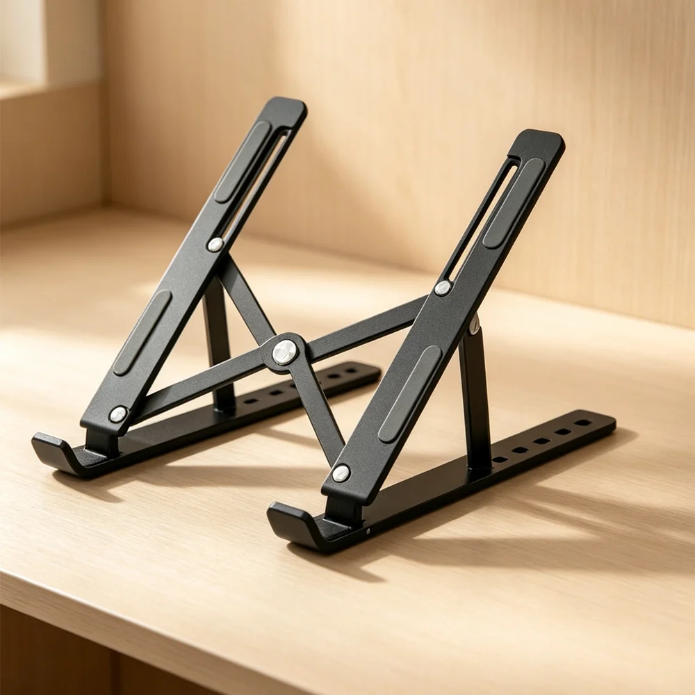 Aluminum Portable Laptop Stand Holder Accessories Macbook Air Pro Notebook Support Computer Bracket Foldable Lap Top Base for Pc