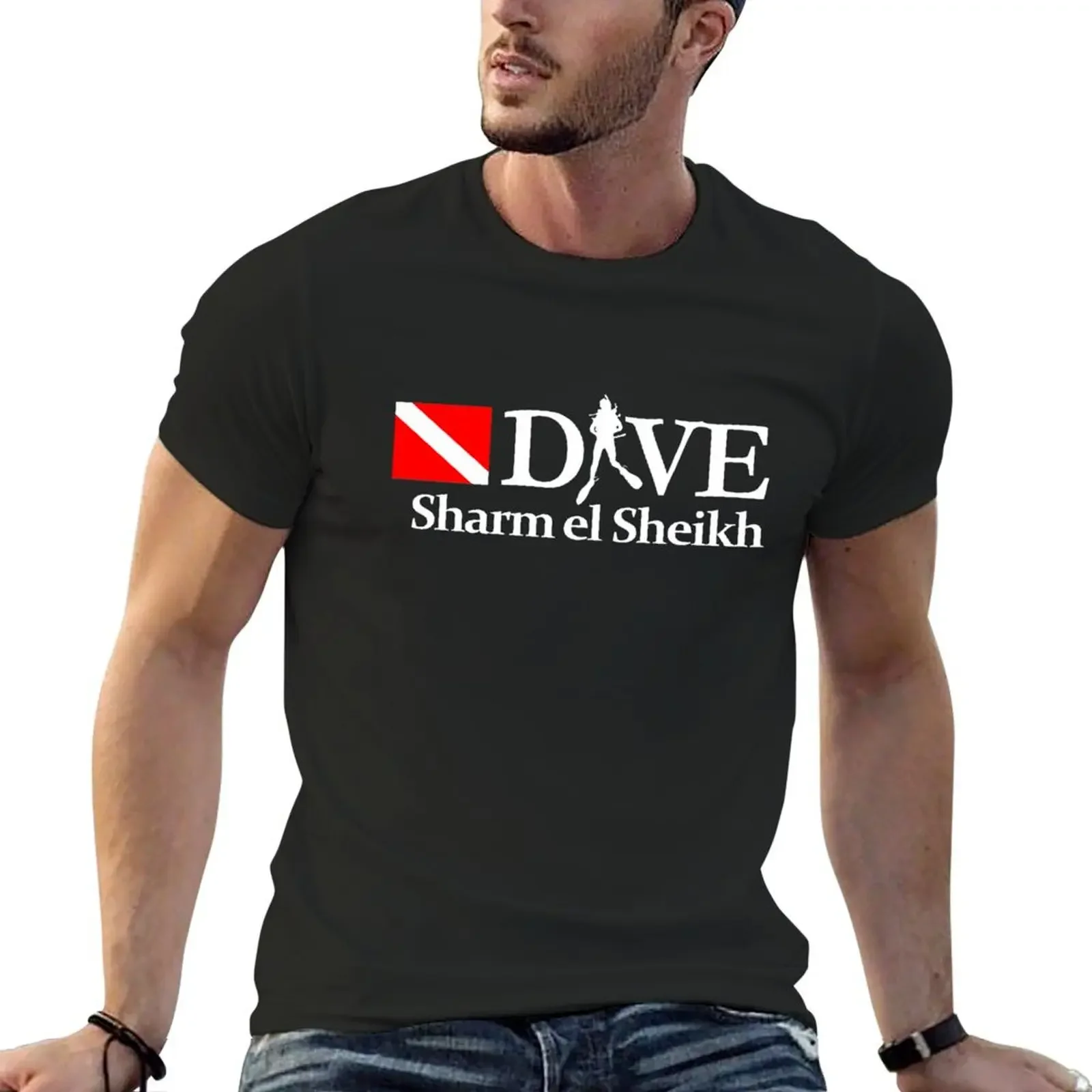 Sharm el Sheikh (DV4) T-Shirt Blouse animal prinfor boys customs oversized t shirt men