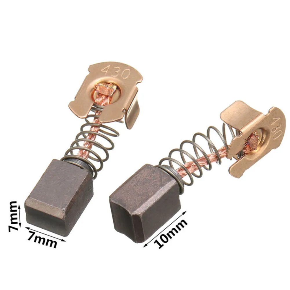 

Carbon Brush Set with Holder Cap and Covers for CB430 BHP460 BHR200 BGA452 Compatible with Cordless Drill and Grinder Models