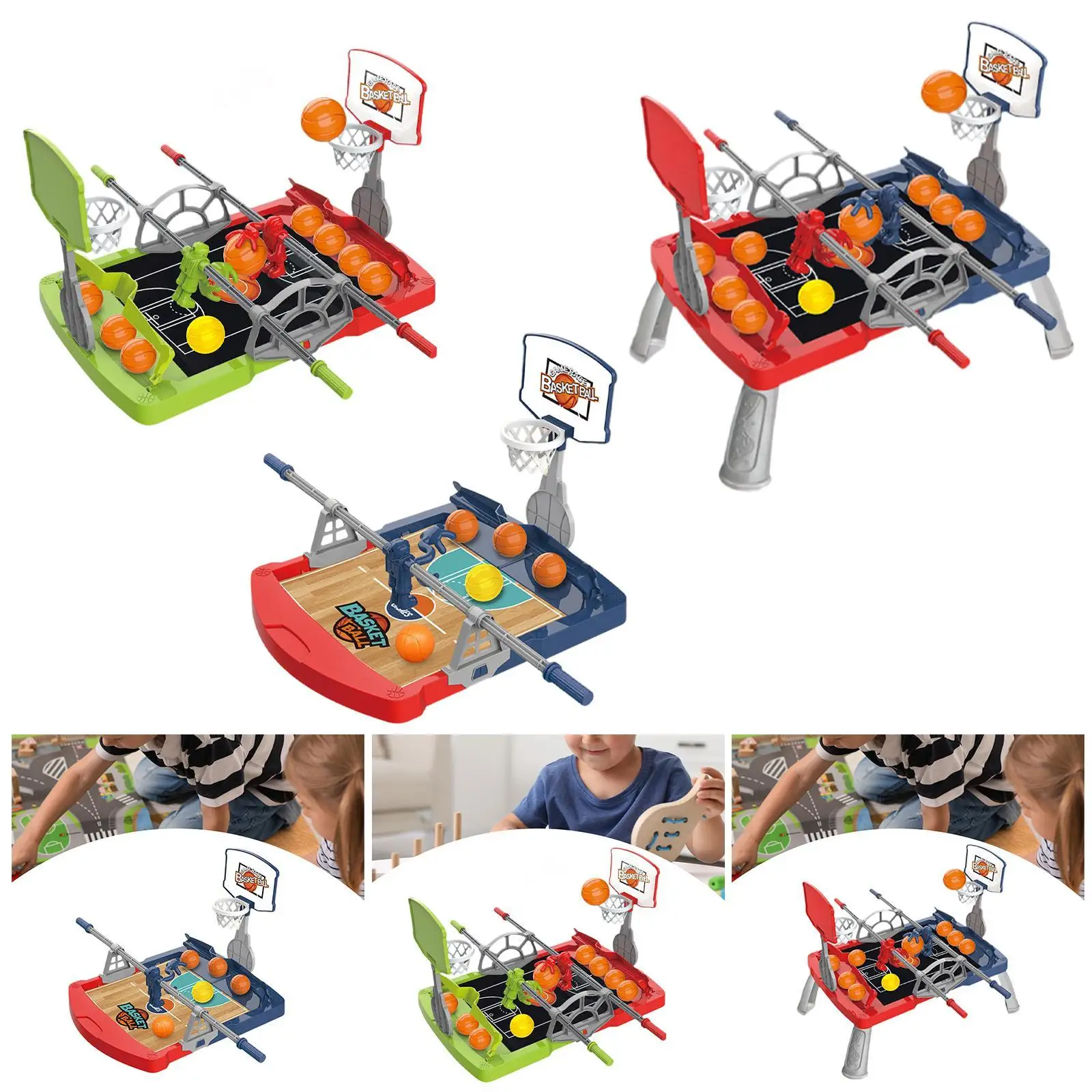 

Table Basketball Games Set Fun Novelty Toy Creative Finger Basket Desktop Game Basketball Toy for Kids Boys Girls Children Gift