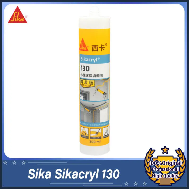 

Sika Sikacryl 130 300ml Sealant for Caulking Wall and Floor Seams