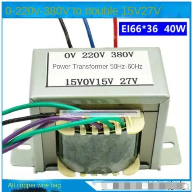 Imagem -02 - Transformador Duplo 15v 27v do Controle da Máquina de Soldadura do Inversor Mos Tubo 315 400 Transformador da Frequência de Potência da Máquina de Soldadura