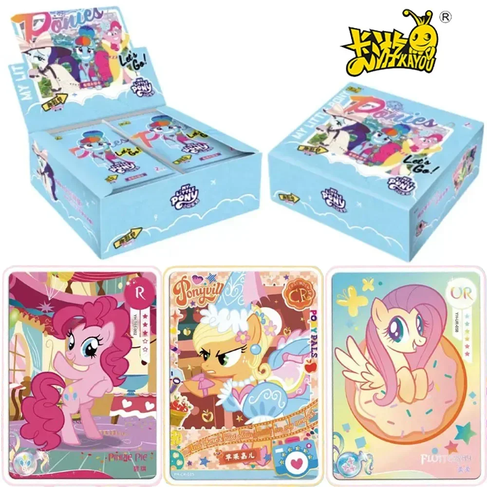 

KAYOU Genuine My Little Pony Card Friendship Eternal Card Fun Movie Pack Princess Card Rare CR Collectible Cards Toys Gifts