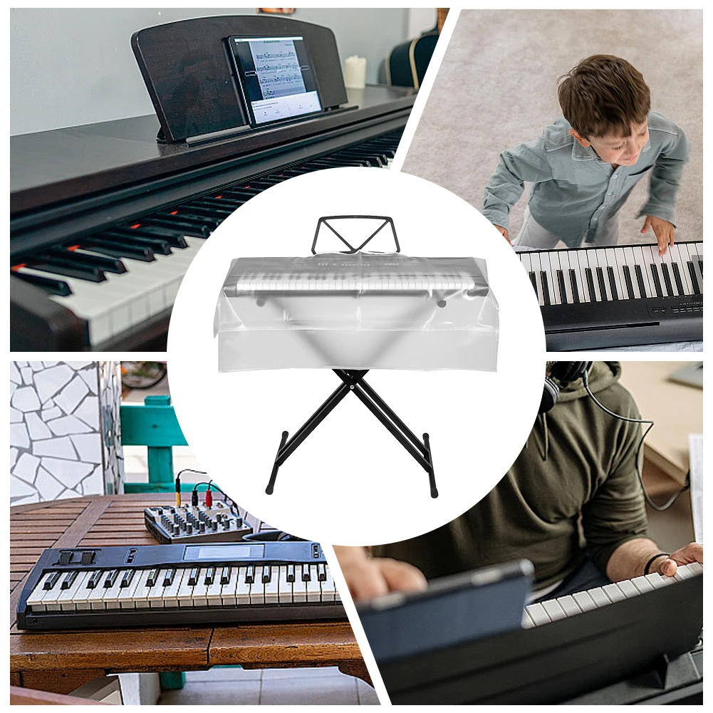 Pokrowiec na pianino elektroniczne 61/88 klawiszy, wodoodporny pokrowiec na pianino cyfrowe, pokrowiec na klawiaturę pianina cyfrowego
