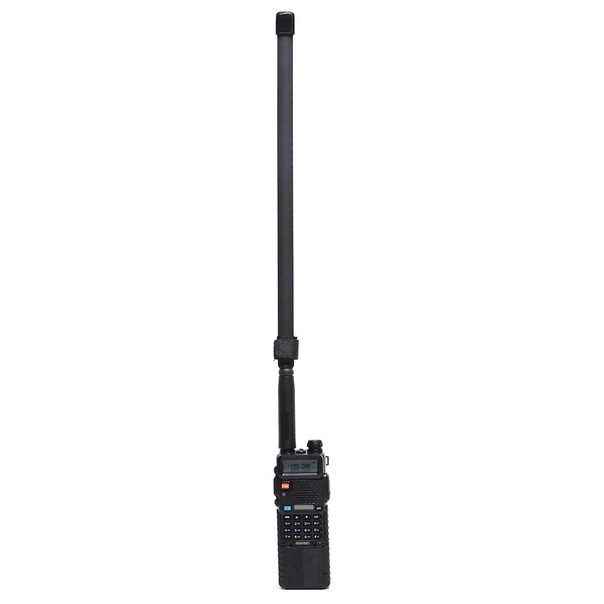 SMA-Antena Dobrável de Banda Dupla Feminina, VHF, UHF, 144, 430MHz, Baofeng UV-5R, UV-82