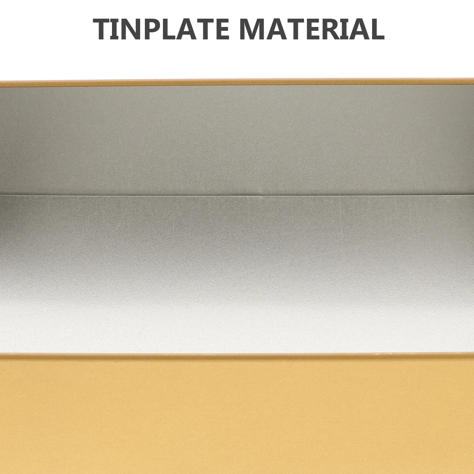 

3pcs Tinplate Storage Box Rectangular Candy Tin Gift Container For Sweets Snacks Jewelry Keepsakes Wedding Party Favor Organizer