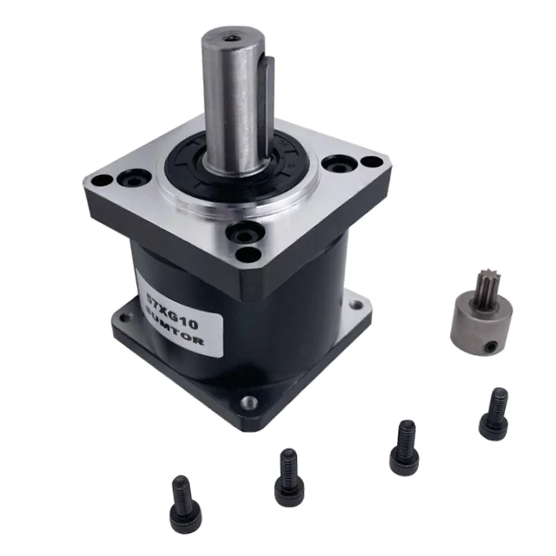 

Редукционная коробка передач от 10 до 1, передаточное число 10, 1 встроенная коробка передач Nema 23, планетарный механизм