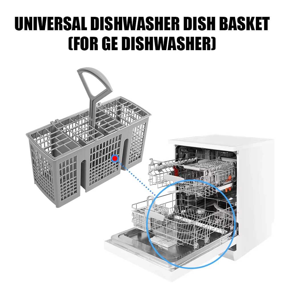 Dishwasher Cutlery Basket Silverware Caddy Knife Fork Storage For Siemens For Bosch For Maytag For Whirlpool For LG