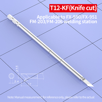 T12 series Soldering tip T12-BL T12-ILS T12-JS02 T12-B2 T12-K T12-KR KU universal HAKKO FX-951 Welding Station DIY Welding