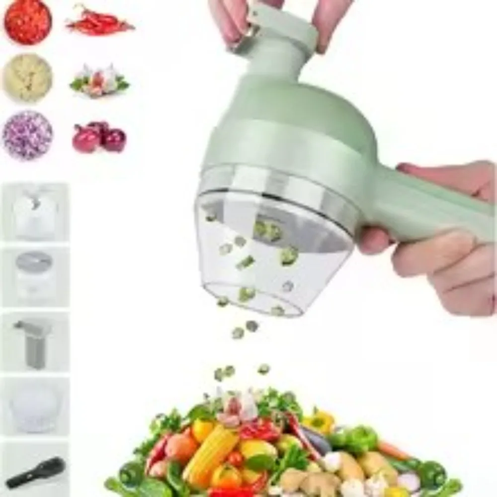 Elektrische Küchenmaschine, kabelloses Laden, Schneiden von Gemüse, Hackfleisch, für den Haushalt, Handwerkzeug, ergänzende Lebensmittelmaschine
