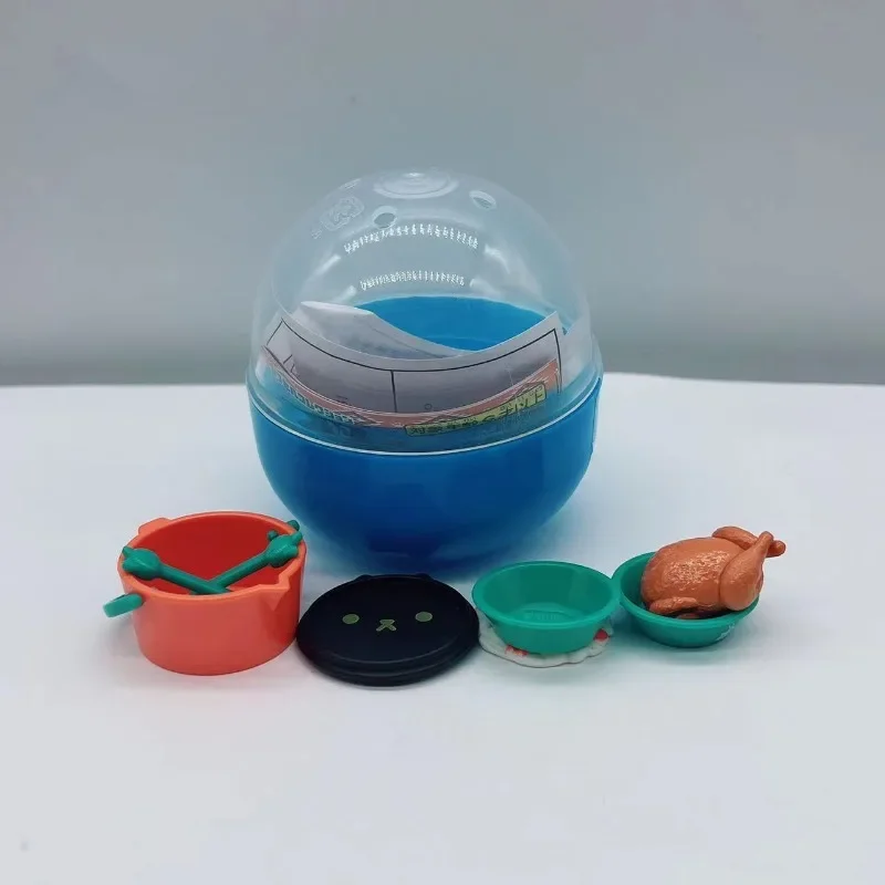 Tarlin Japan Gashapon Capsule Toy Figurine Cute Mini Camping Cat Barbecue Miniature Model Anime Figure Doll Accessories Gift