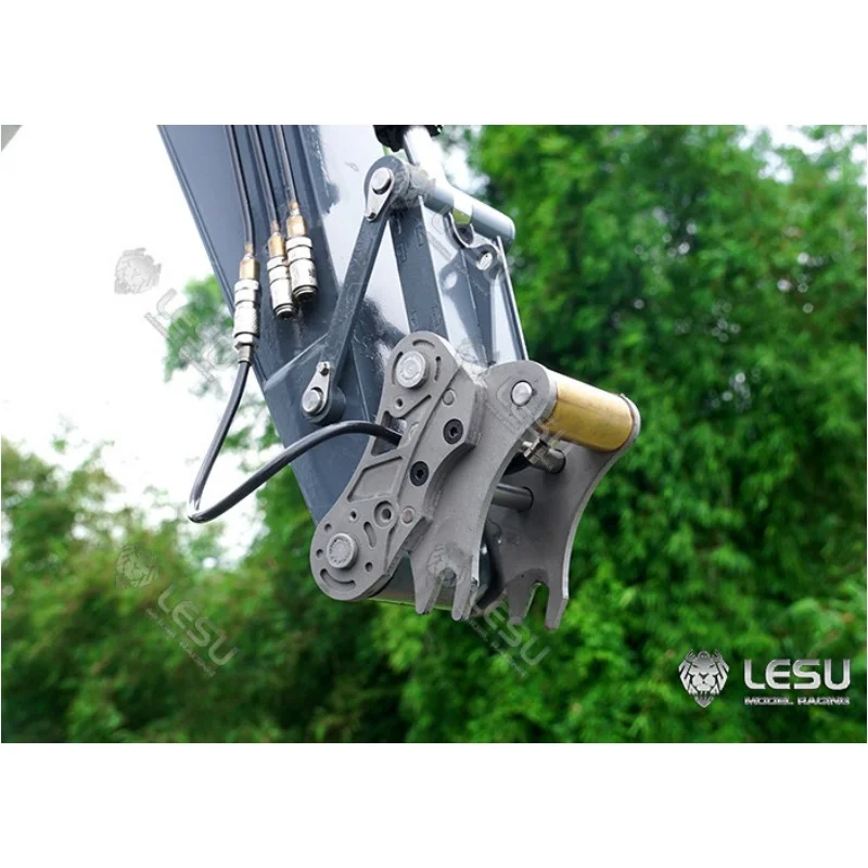 LESU Metal Selector Grab Grapple Fixed Mount For 1/14 RC Hydraulic Carter Excavator Outdoor Toys TH16933 Truck DIY Accessory Toy