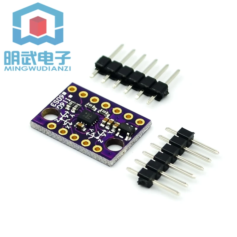 GY-BMI160 Module 6DOF 6-axis AngulAr Velocity Gyroscope+Gravity AccelerAtion SenSor IICSPI