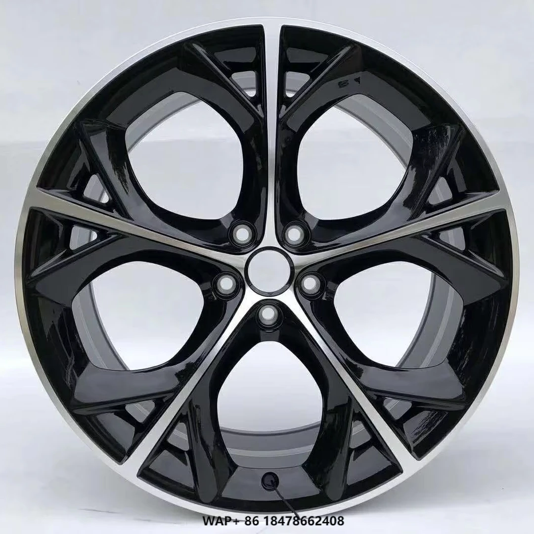 Forged Aluminium Alloy Wheel Hub ET 35mm Five Spoke 4 Pieces Bolt New Chrome Finish Mercedes Universal Fitment Can Be Modified