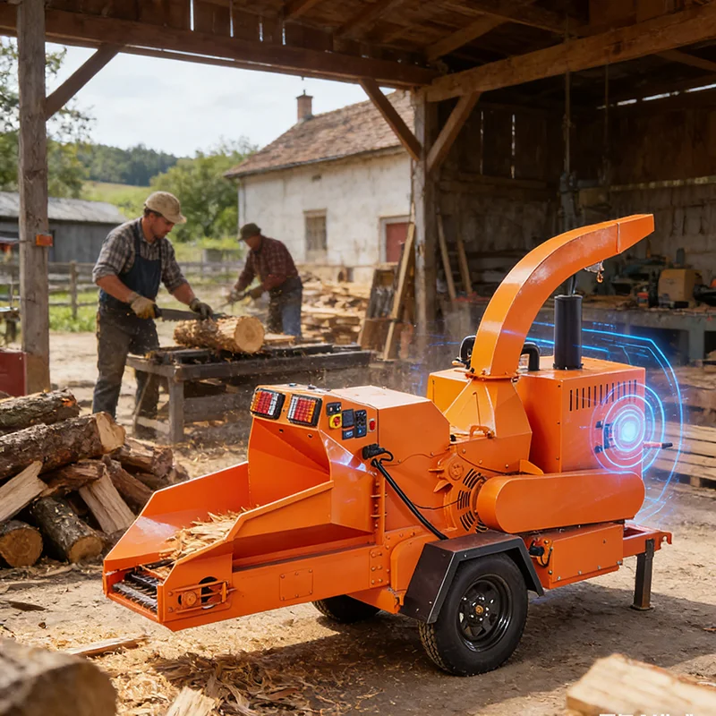 

Customized Portable Mini Wood Chipper Shredder 2Inch Cutting Capacity Lightweight Compact for Garden Patio Vine Branch Shredding