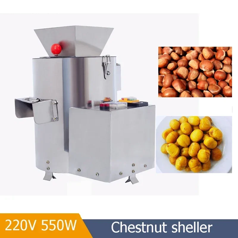 For 150KG/H Small Commercial Electric Automatic Chestnut Sheller Peeler Machine Chestnut Peeling Shelling Machine For Sale