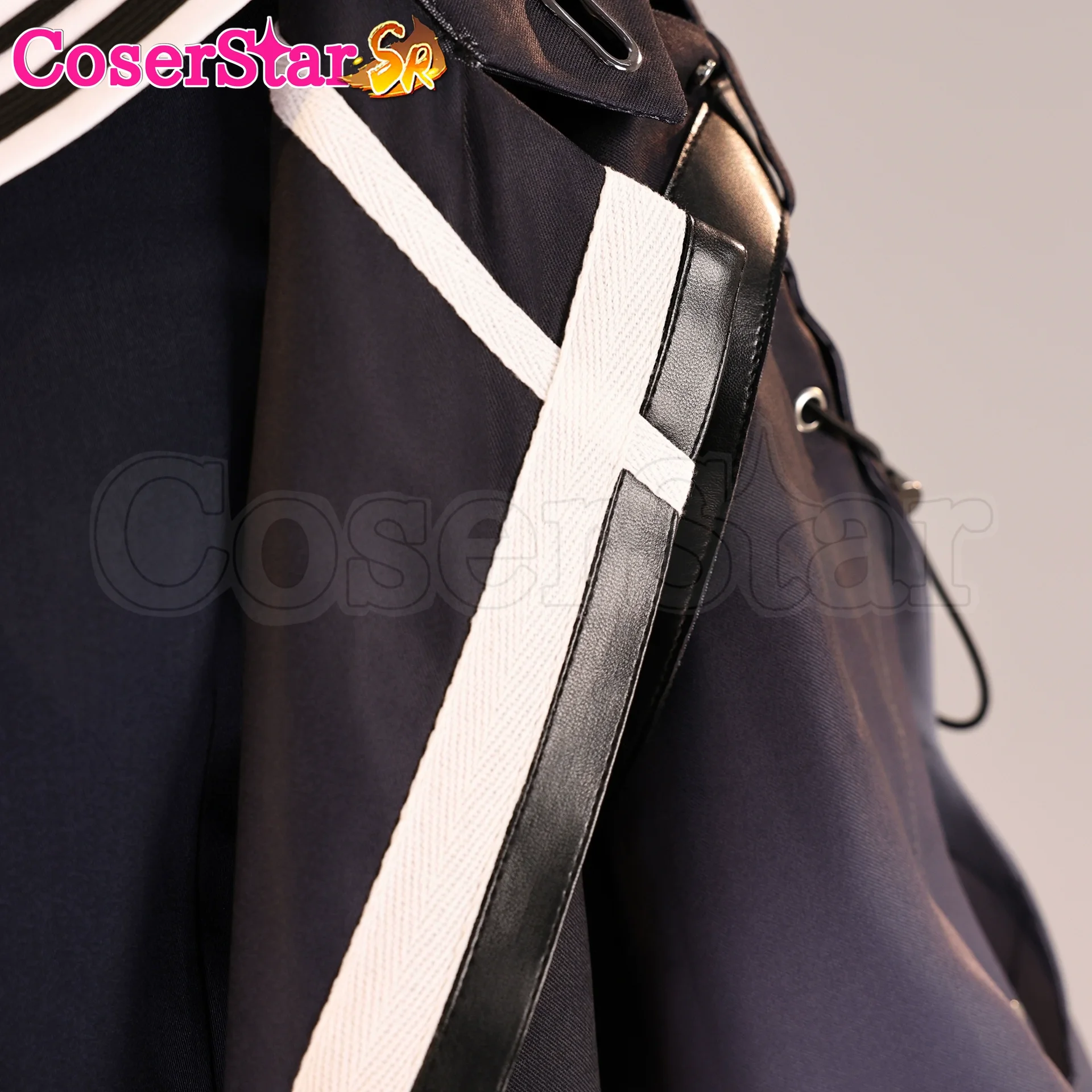 CoserStar-SR لعبة Wuthering Waves WuWa CHISA أزياء تنكرية فستان كرنفال الهالوين لعب الأدوار الهزلية شعر مستعار موحد