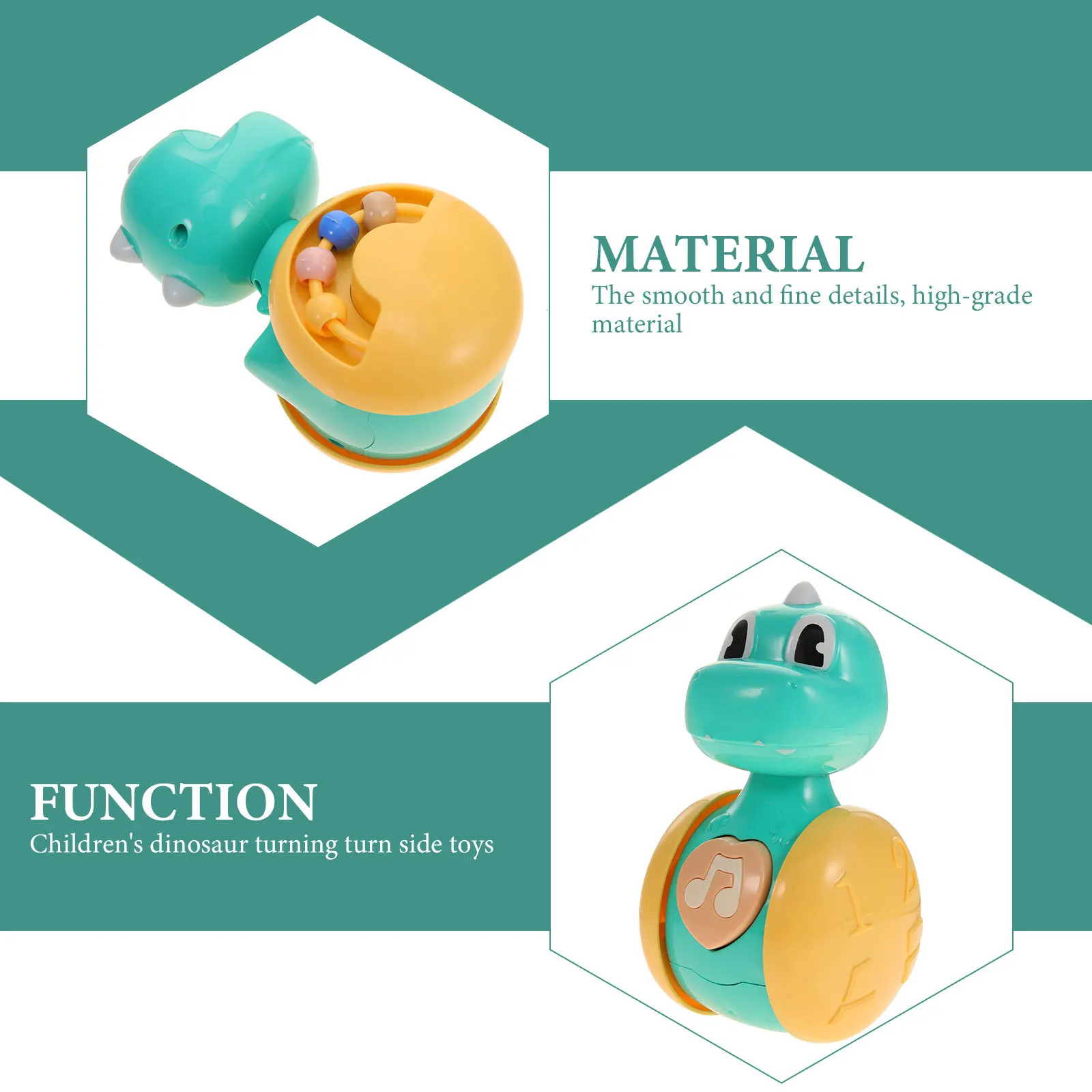 Dinosaur Tumbler Practical Creative Cartoon Tumbler Dinosaur Comfortable Grip Smooth Surface Baby Intellectual Development