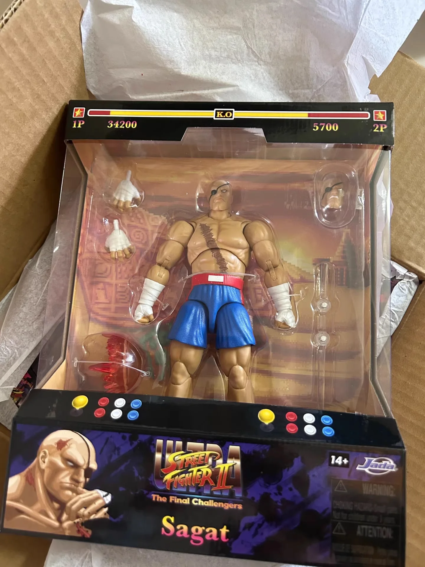 متوفر في المخزون ألعاب جادا بالروج فيغا SF بلانكا فيكتور ساجات نموذج متحرك لعبة شخصيات كرتونية نموذج اللعب جمع #5