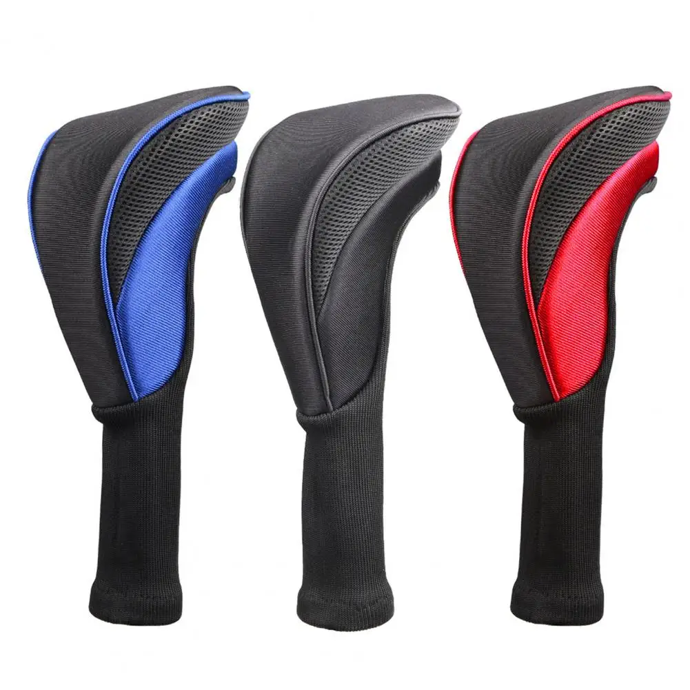 No 1/3/5 Golf Club Head Covers Woods Driver Soft Lining Club Long Golf Iron Head Sleeve Wedge Cover Golf Accessories