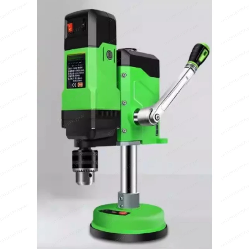

Integrated electric suction cup drilling station, portable desktop drilling equipment