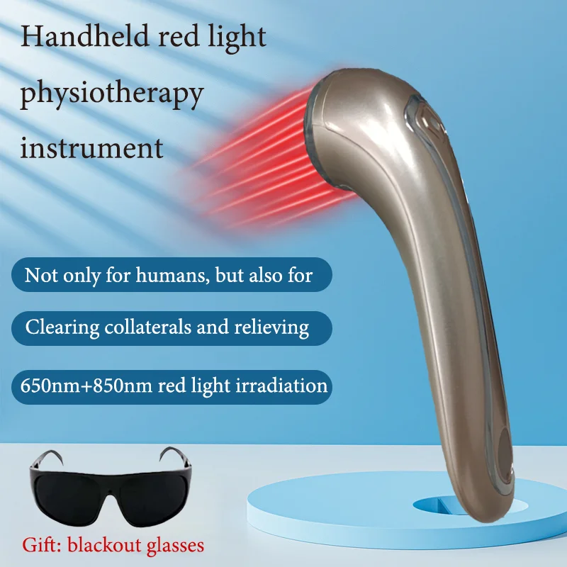 Dispositif de thérapie fongique à lumière rouge, déterminer de façon arthritique, physiothérapie lombaire, initié au genou, instituts oto, laser