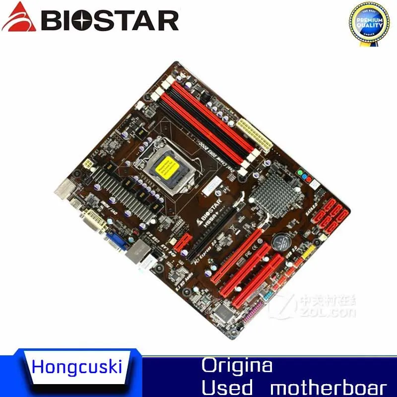 Used original For Biostar H55A+ H55 motherboard H55A LGA 1156 DDR3 integrated support I3 I5 I7 16GB h55 desktop motherboard