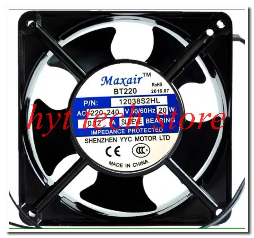 

12038S2HL BT220 220V 380V Cooling fan，100% tested before shipment