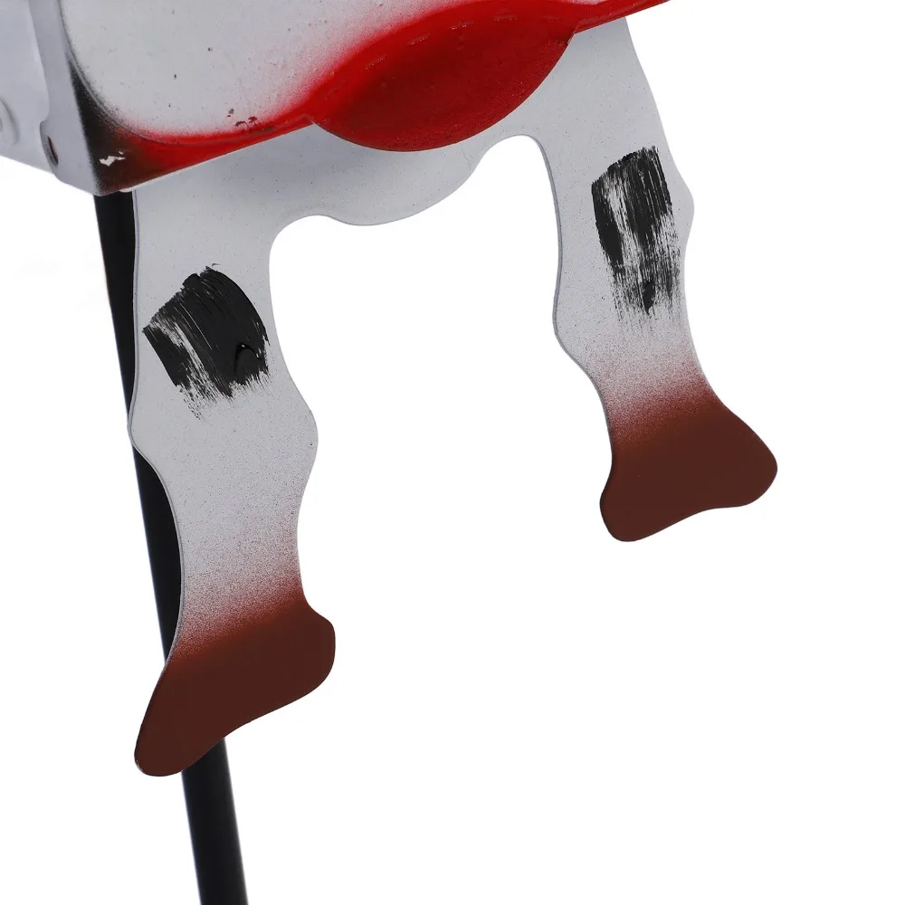 13pcs Iron Cow Mailbox Cover Spacious Delivery Port Ample Inner Space Animal Mailbox Cow Spots Cow Letter Box Cover Yard Decor