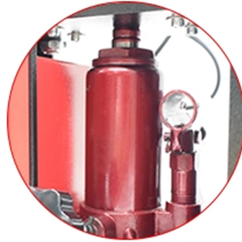 

600W 10Ton Manual Hydraulic Rosin Heat Press Dual Plates Heating Presser Oil Wax Extraction Tool for Hot Stamping Pattern 6*12cm