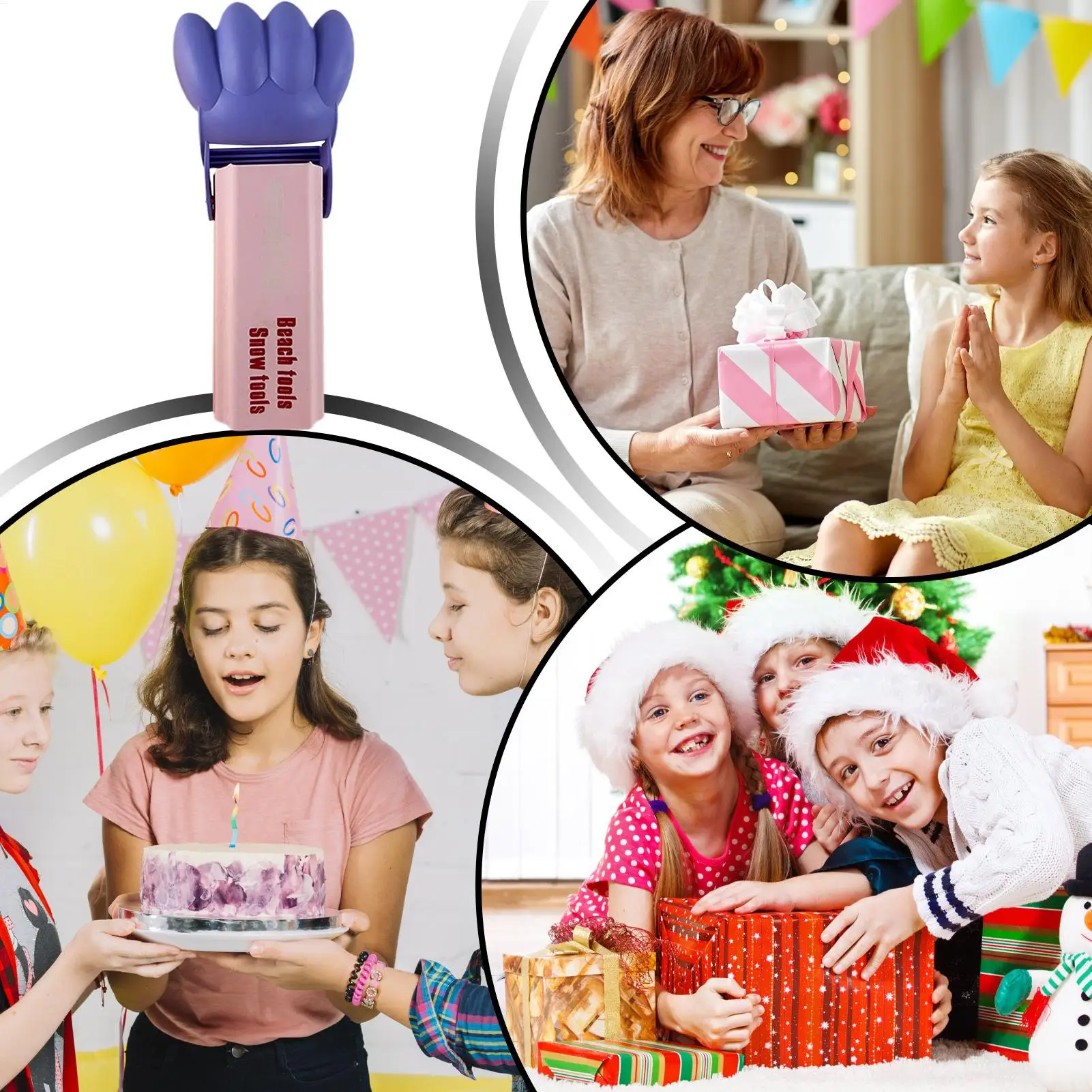 Handheld Sand Excavator for Kids Excavator Arm Hand Digger Toy Ergonomic Construction Shovel Snow Grabber Tool Outdoor Grip