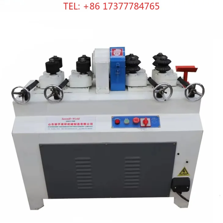 Semi-automatic Dowels Milling hine for Wood Round Bar Making Woodworking CNC Lathe for Wooden Dowel Rod Production Tool