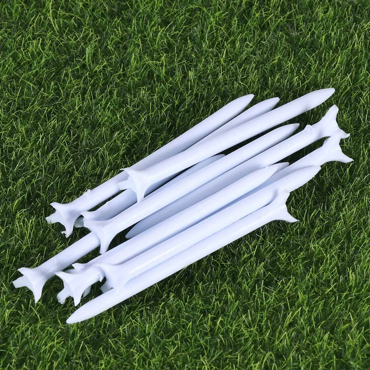 

25Pcs Golf Tees Plastic Lightweight Eco Friendly Reusable Training Aid Golf Accessories Practice Golfs Tees Golfs Ball Racks