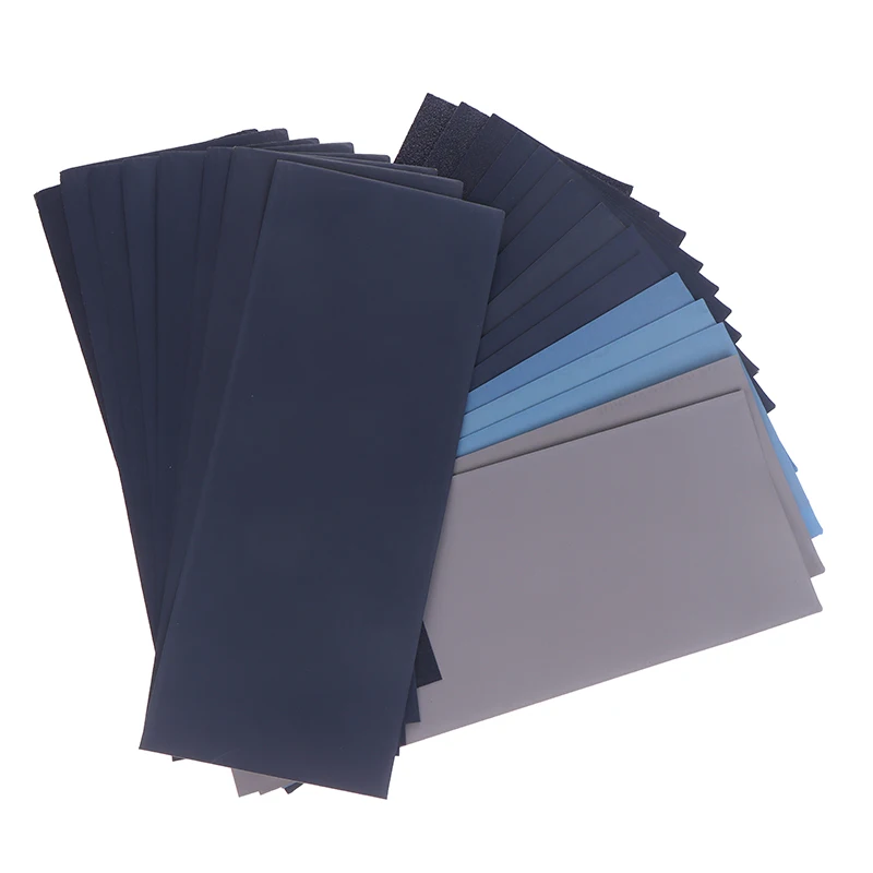 

5/10/18/24-шт. Водная наждачная бумага с зернистостью от 60 до 20000 Листы для влажной/сухой полировки 3,6 x 9 дюймов Абразивная бумага с сверхтонкой зеркальной отделкой