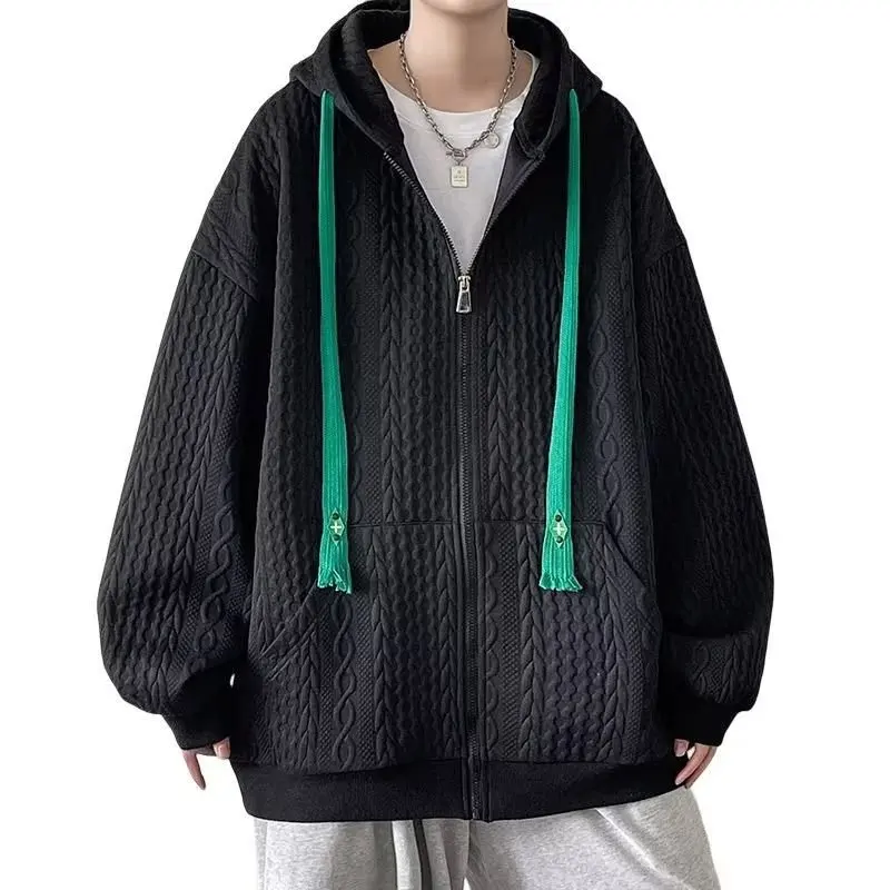 Plus Size 5XL Youth Hoodie Men Loose Streetwear Casual Tops Spring Autumn Hooded Sweatshirt For Men's Hoodies Fashion Clothing