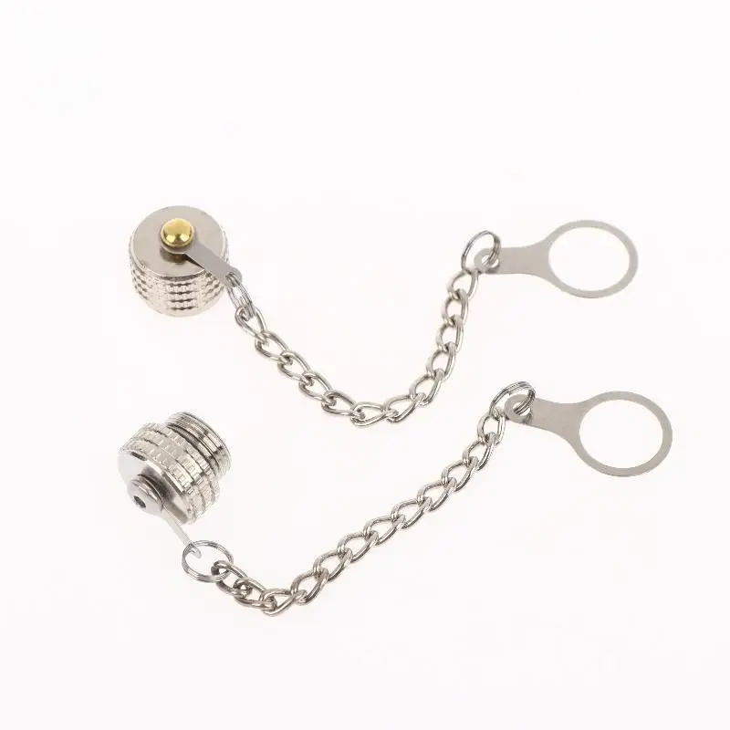 Hot Sale M12 Connector Dust Cover M12 Internal Thread Outer Thread Metal Waterproof Cover Plug Socket Protection Cover