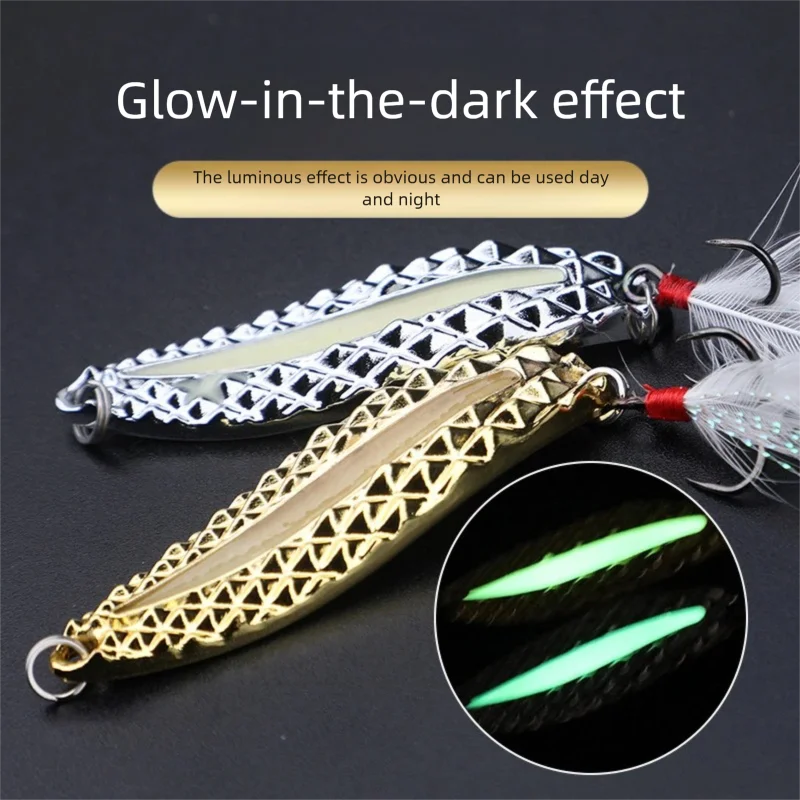 Fishing Lure Spinner - 1 adet Metal Aydınlık Spinner Kaşık
