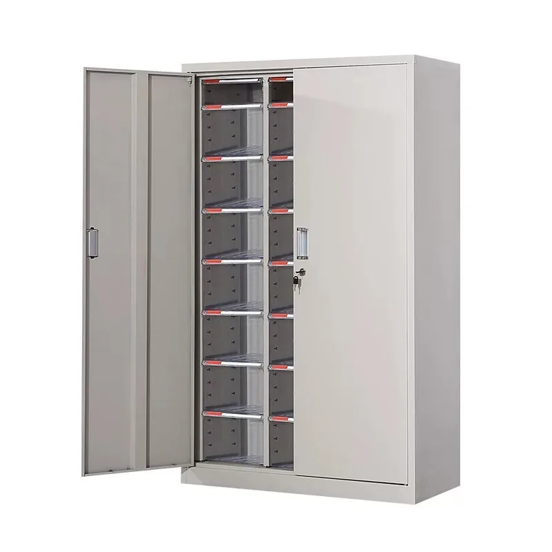 File cabinets, office drawer type multi-layer tin storage cabinets