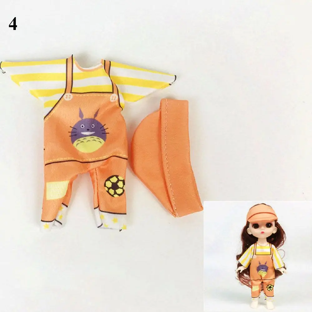 16cm Bjd Doll Clothes Suit High-end Dress Up Can Dress Up Fashion Doll Clothes Skirt Suit Best Gifts for Children DIY Girls Toys